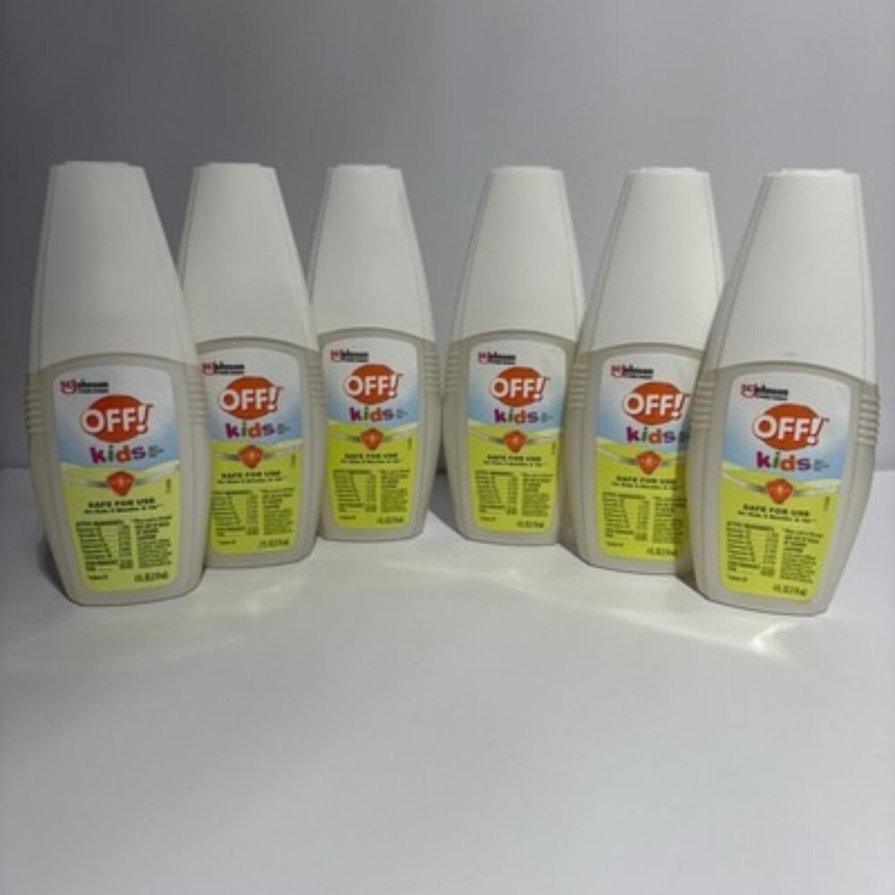 OFF! Kids Insect Repellent Spray 4 oz Bottle-Lot of 6
